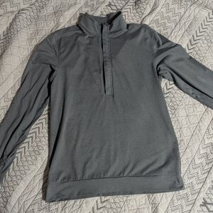 Matte Grey Golf Pullover
